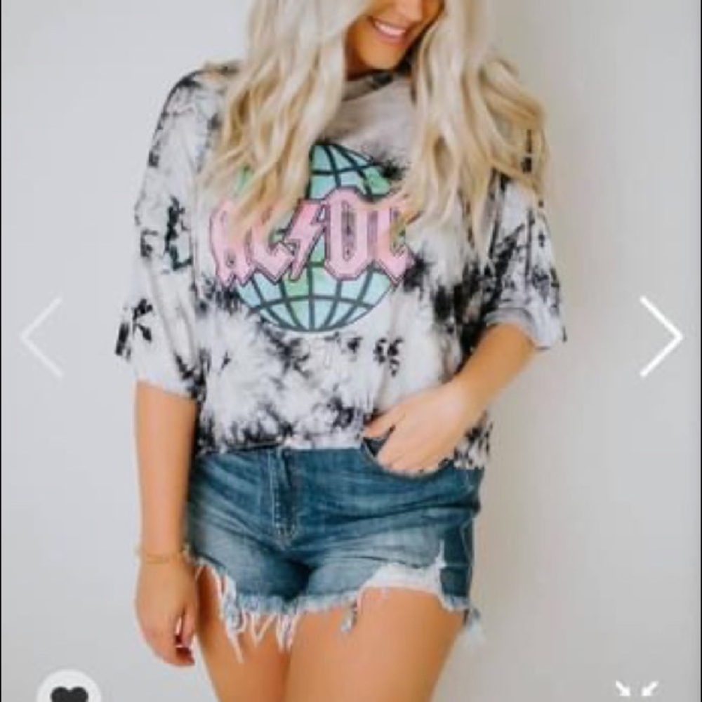 AC/DC Crop Top